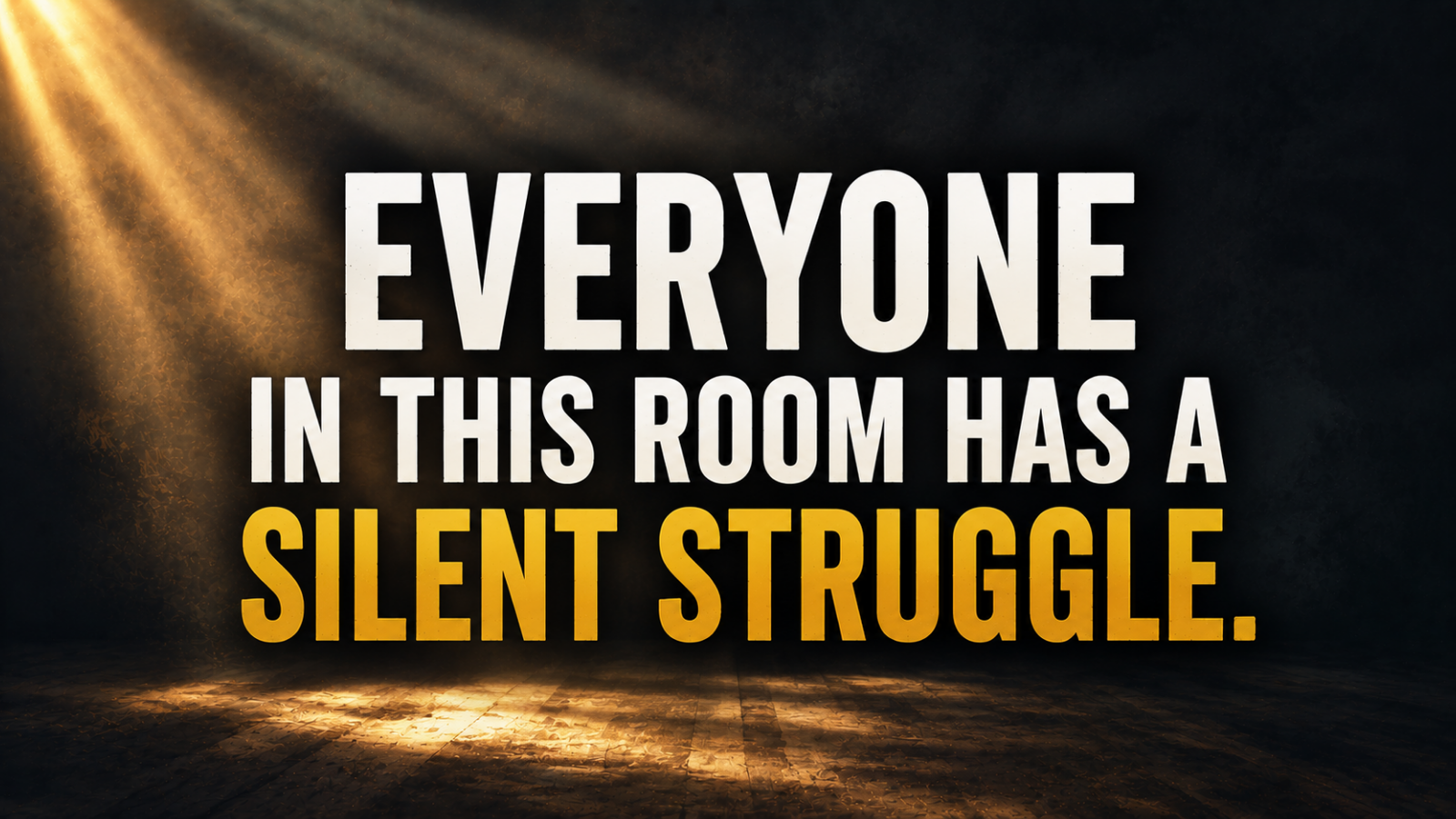 Silent struggle slide
